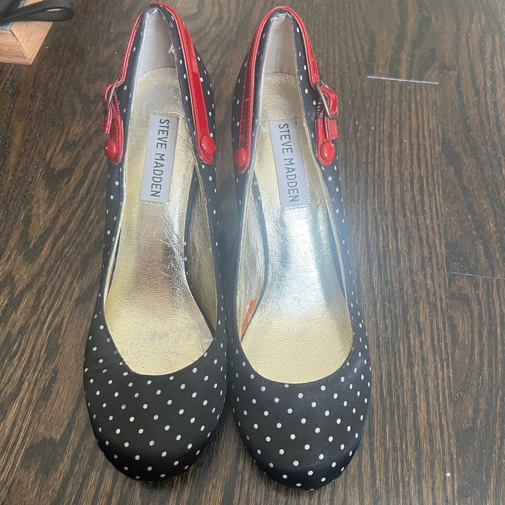 Steve Madden Polka Dot Heels